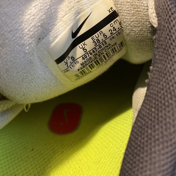 Nike Lunarglide 2 Flywire Running Shoes Sneakers 407647-013 - size 7.5 - Picture 6 of 8